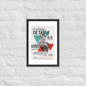 Poster en Papier Mat Encadré