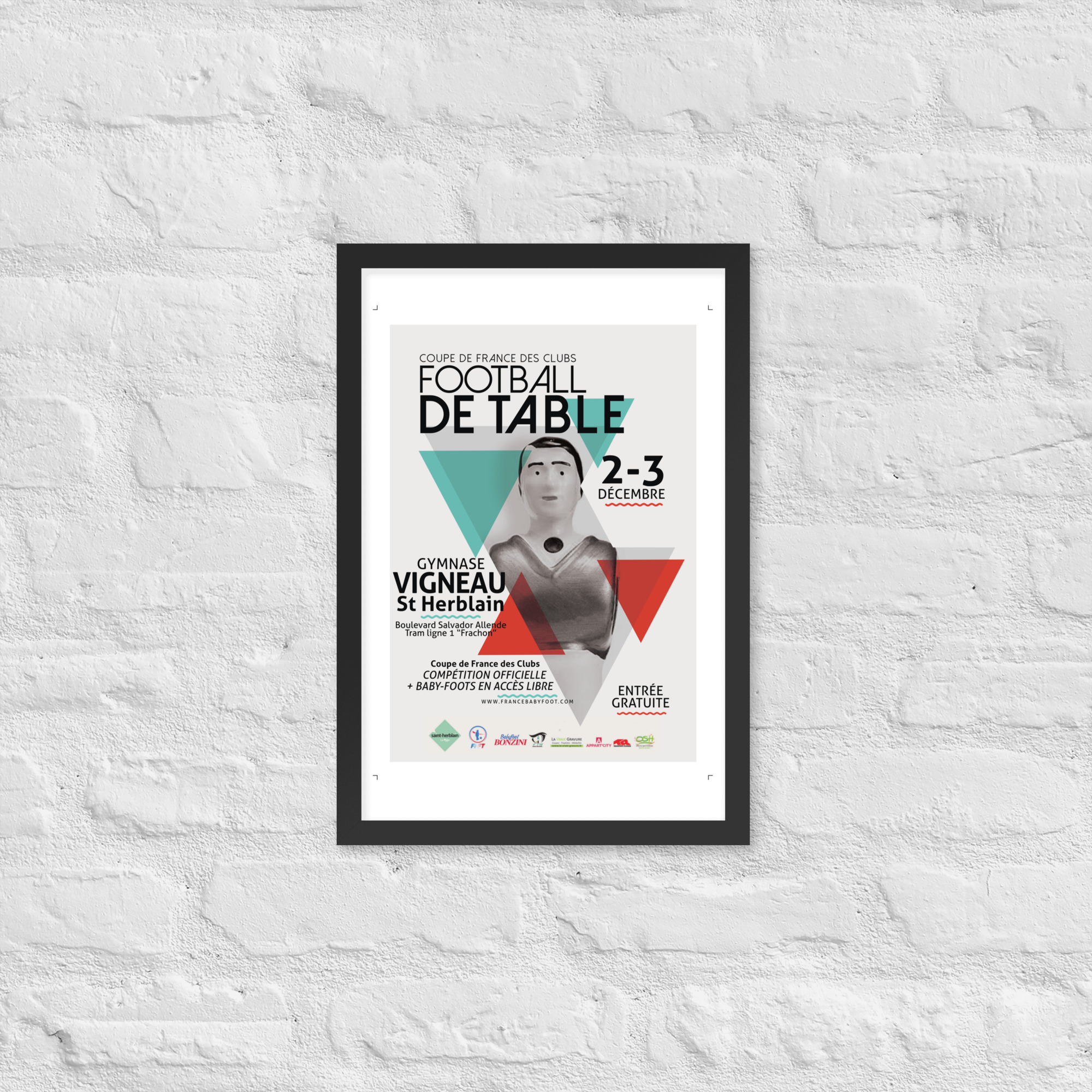 Poster en Papier Mat Encadré