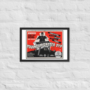 Poster en Papier Mat Encadré