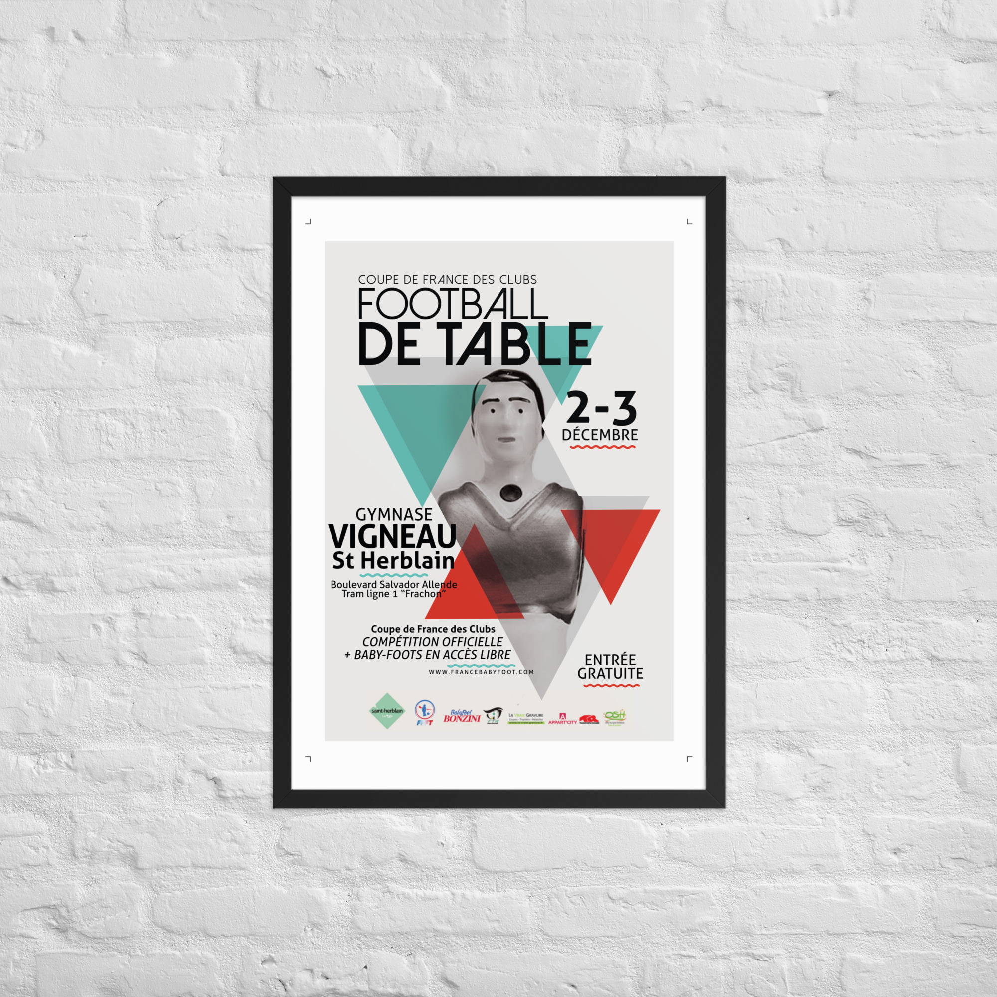 Poster en Papier Mat Encadré – Image 3