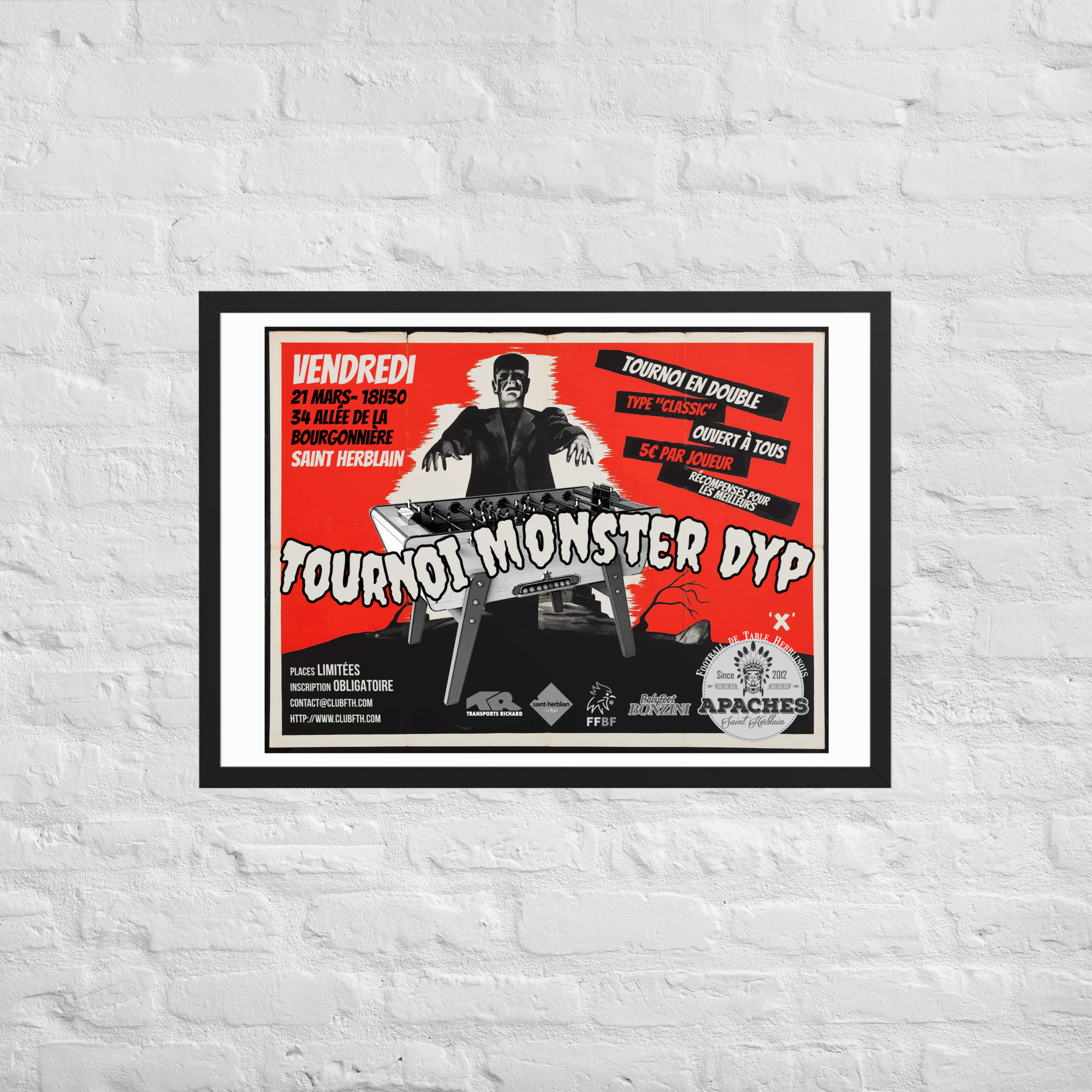 Poster en Papier Mat Encadré – Image 3