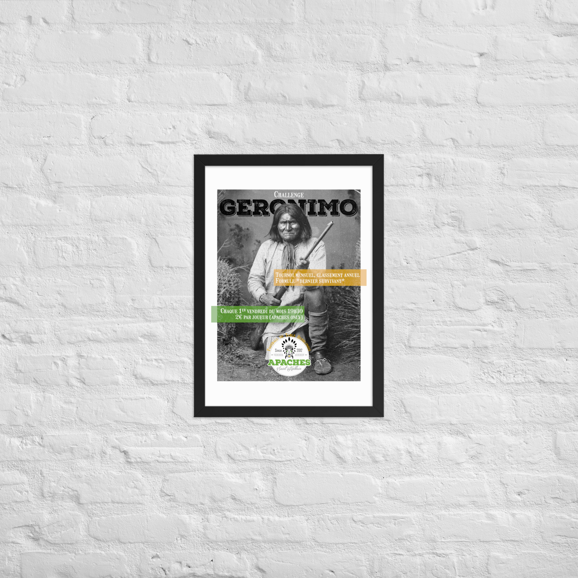 Poster en Papier Mat Encadré – Image 4