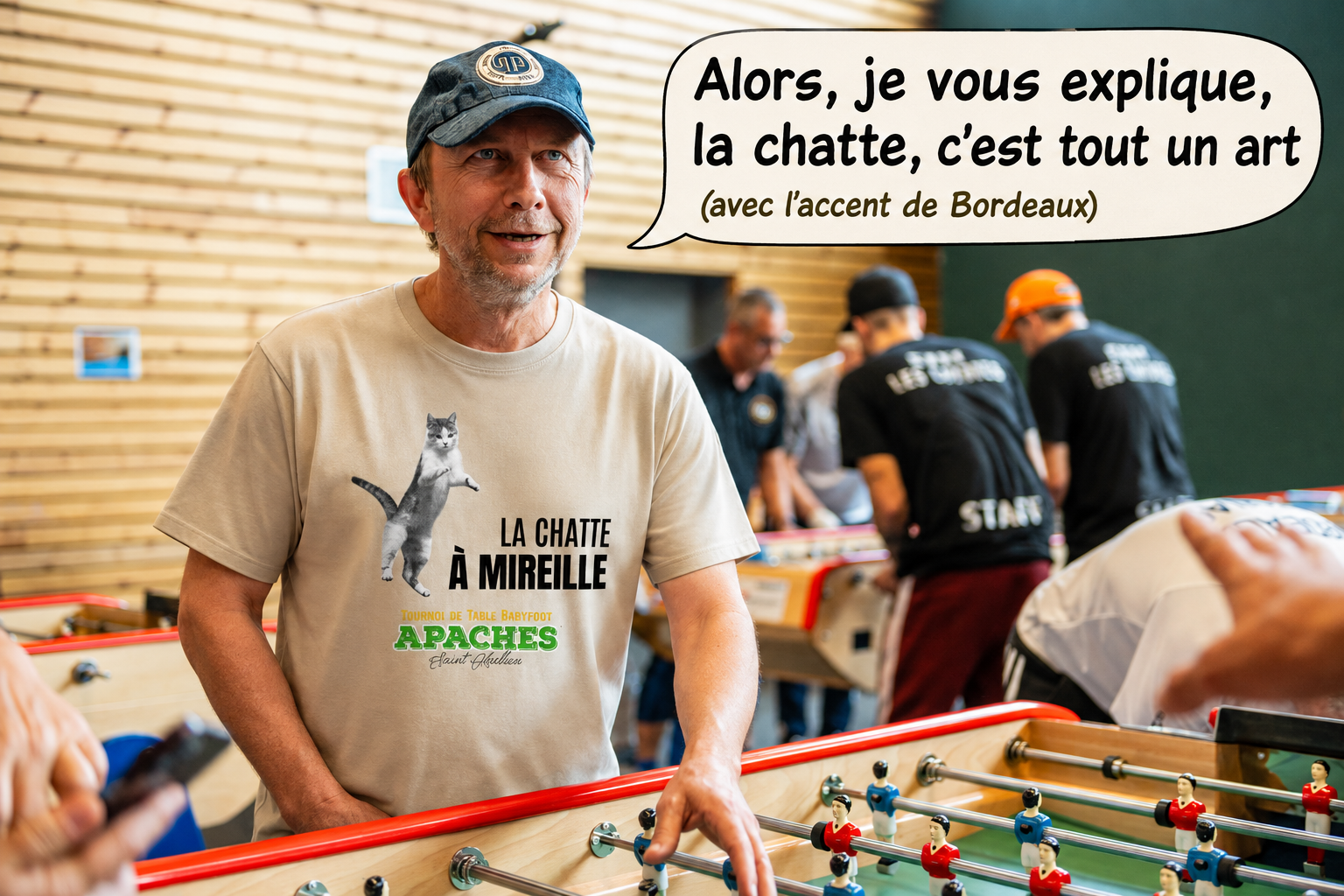 T-shirt unisexe en coton de chat biologique – Image 11