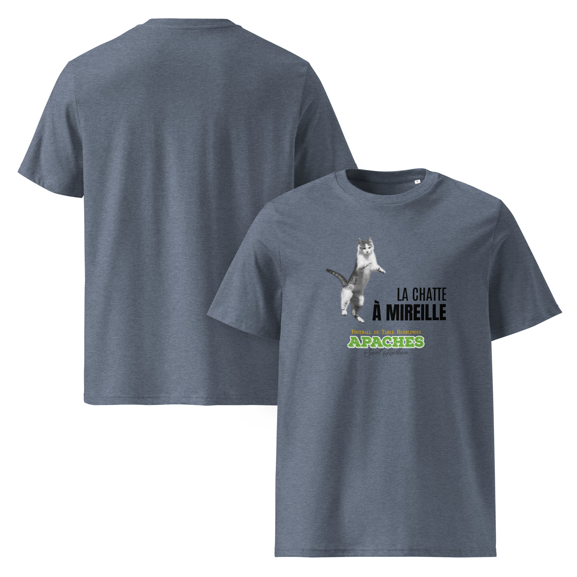 T-shirt unisexe en coton de chat biologique – Image 5