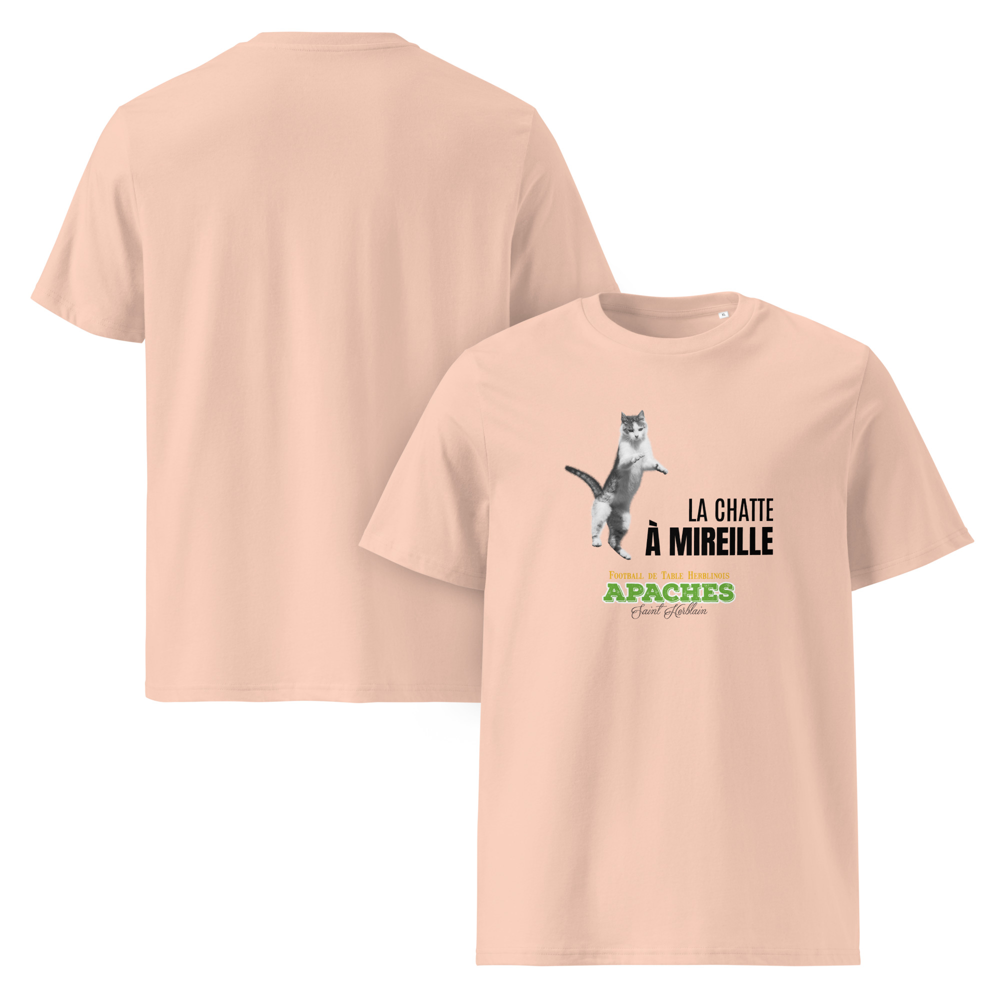 T-shirt unisexe en coton de chat biologique – Image 7