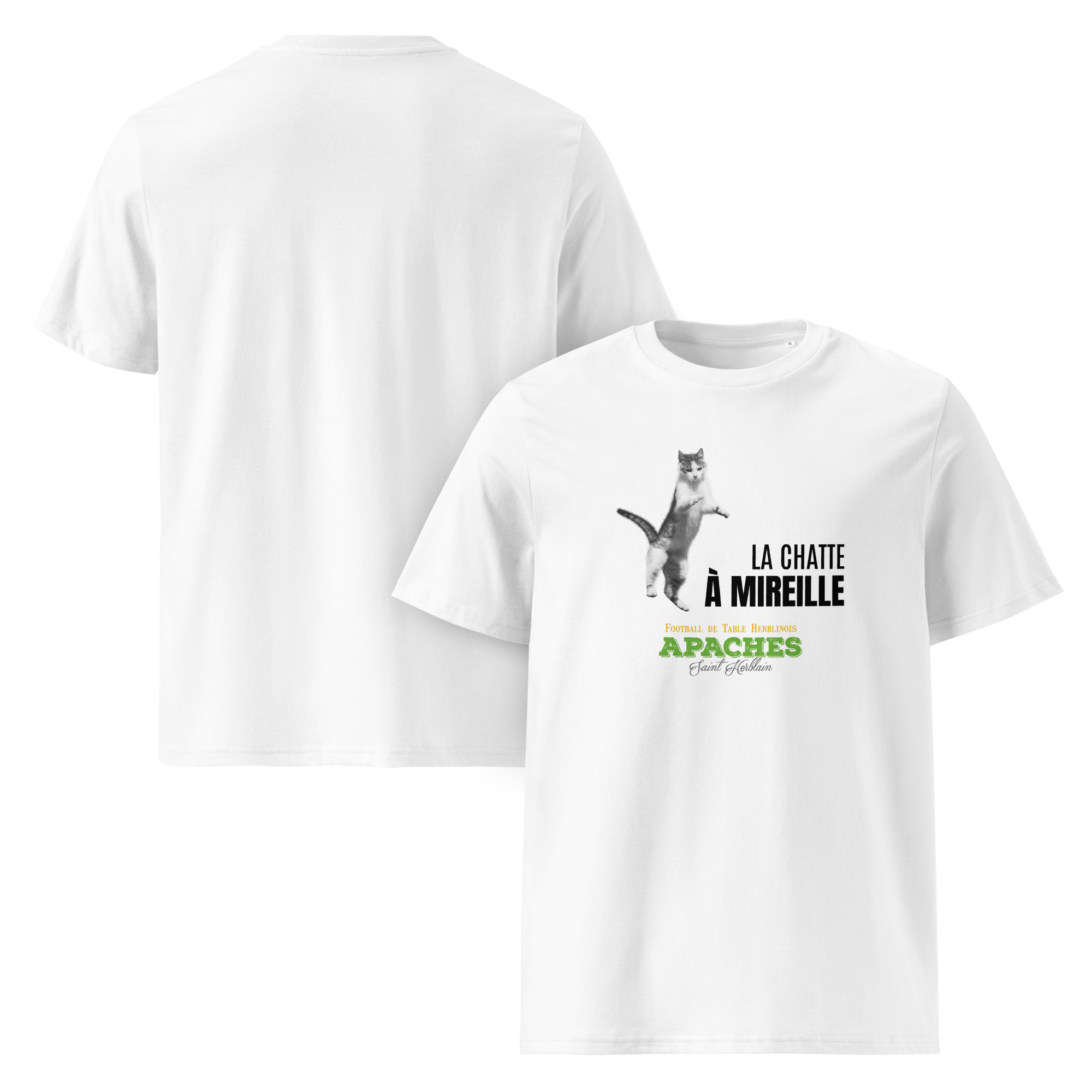 T-shirt unisexe en coton de chat biologique – Image 10